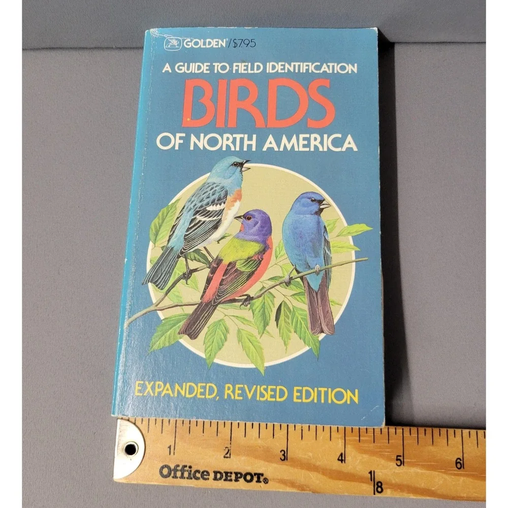 Golden Field Guide Birds of North America Revised Edition Paperback 1983 Book